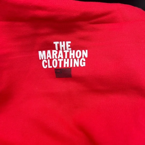 NWOT Red Bar hoodie size small- The Marathon Clothing - Authentic - Picture 4 of 4